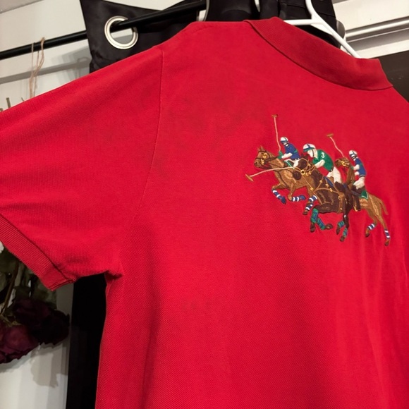 Polo Ralph Lauren Triple Pony Polo men’s shirt custom slim fit XL - Picture 8 of 16